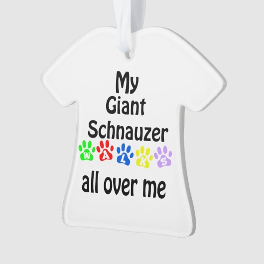Schnauzer Géant Marche Design (devant)