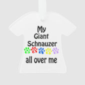 Schnauzer Géant Marche Design (dos)