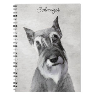 Schnauzer (Giant) - Cute Original Dog Art Notitieboek