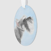 Schnauzer (Giant, Standard) Peinture - Chien Art (devant)