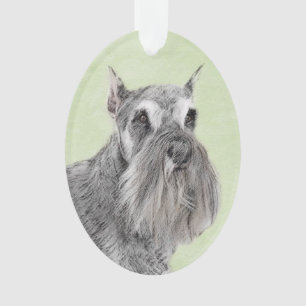 Schnauzer (Giant, Standard) Peinture - Chien Art