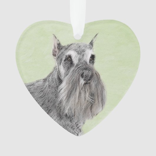 Schnauzer (Giant, Standard) Peinture - Chien Art (devant)