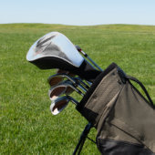 Schnauzer (Giant, Standard) Schnauzer - Dog Art Golfheadcover (Insitu)