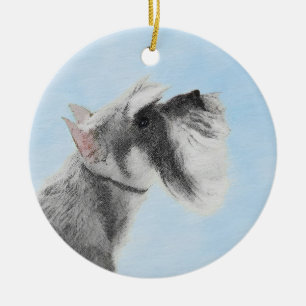 Schnauzer (Giant, Standard) Schnauzer - Dog Art Keramisch Ornament