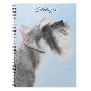 Schnauzer (Giant, Standard) Schnauzer - Dog Art Notitieboek