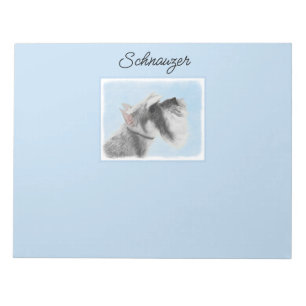 Schnauzer (Giant, Standard) Schnauzer schilderen - Notitieblok