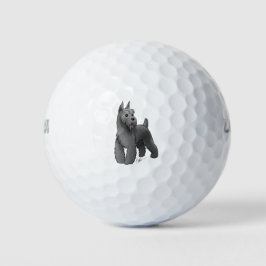 Schnauzer Golfballen