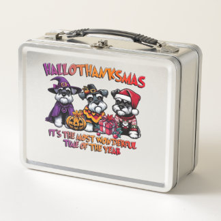 Schnauzer Halloween Thanksgiving Christmas Classic