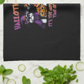 Schnauzer Halloween Thanksgiving Christmas Classic Theedoek (Gevouwen)