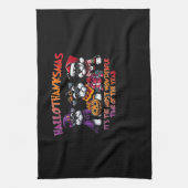 Schnauzer Halloween Thanksgiving Christmas Classic Theedoek (Verticaal)