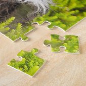 Schnauzer hond puzzels. legpuzzel (Zijkant)