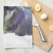 Schnauzer Kitchen Towel Theedoek (Quarter Fold)