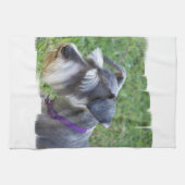 Schnauzer Kitchen Towel Theedoek (Horizontaal)