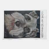 Schnauzer Kitchen Towels Theedoek (Horizontaal)