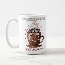 Schnauzer Knuffels & Warme Chocolade
