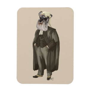 Schnauzer Lawyer 2 Magneet
