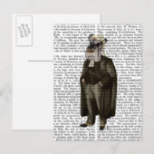 Schnauzer Lawyer Briefkaart (Voorkant / Achterkant)