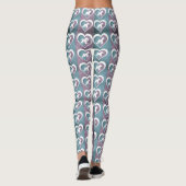 Schnauzer-Leggings Leggings (Achterkant)