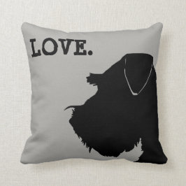 Schnauzer LIEFDE Kussen