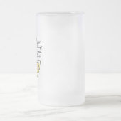 Schnauzer Life Lemons Frosted Glass Beyrouth Mug (Centre)