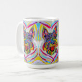 Schnauzer Love Mug (Devant gauche)