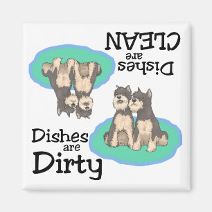 Schnauzer Lovers Dishwasher Magnet Magneet