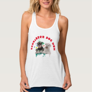 Schnauzer mam Hondenliefhebber beste hond mam ooit Tanktop