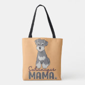 Schnauzer Mama Draagtas (Achterkant)
