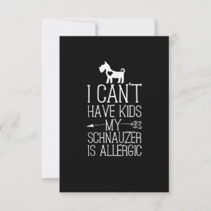 Schnauzer Mama Gift Grappige Hond Moeder Shirten C RSVP Kaartje