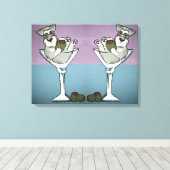 Schnauzer Martini doubler la toile de difficulté (Insitu (Plancher de Bois))