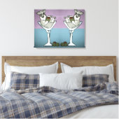 Schnauzer Martini doubler la toile de difficulté (Insitu(Chambre))
