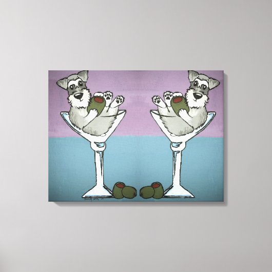 Schnauzer Martini doubler la toile de difficulté (Recto)