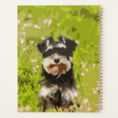Schnauzer Miniature peinture couleur de l'eau (Dos)
