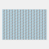 Schnauzer (miniatuur) schilderen - Stomme originel Inpakpapier Vel (Voorkant)