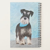 Schnauzer (miniatuur) schilderen - Stomme originel Planner (Achterkant)