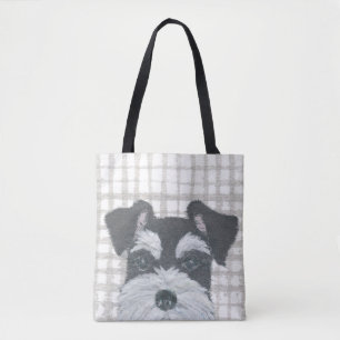 Schnauzer, Modern Tote Bag