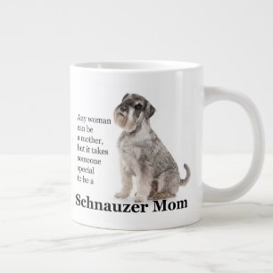 Schnauzer Mom Jumbo Mug