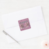Schnauzer MOM Vierkante Sticker (Envelop)