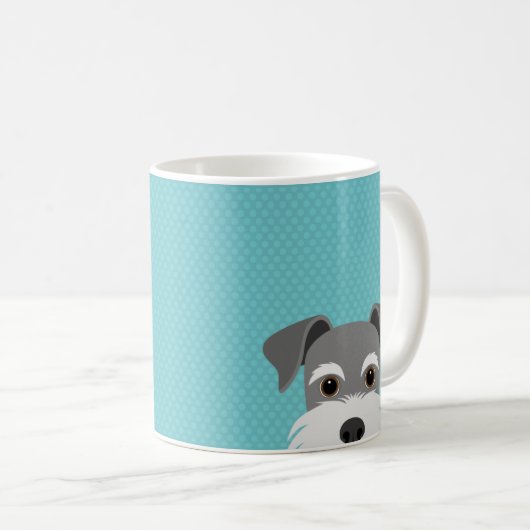 Schnauzer Mugs (Devant droit)