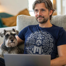 Schnauzer of andere Terrier  Floral