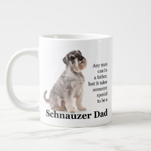 Schnauzer papa Jumbo Mug
