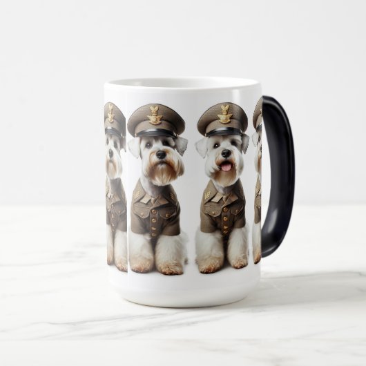 Schnauzer Patrol Mug (Devant droit)