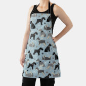 Schnauzer Paws en Botten Schort (Insitu)