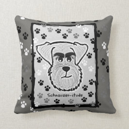 Schnauzer Pillow Kussen