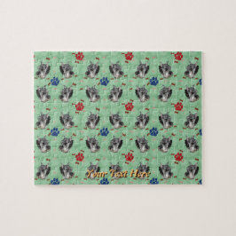 Schnauzer Portrait Legpuzzel