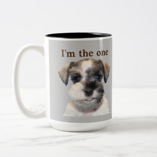 Schnauzer Puppy Coffee Mug