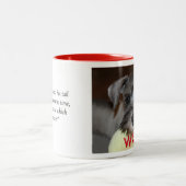 Schnauzer Puppy Mug (Centre)