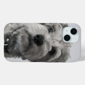 Schnauzer Puppy Portret Foto Case-Mate iPhone Case (Achterkant (horizontaal))