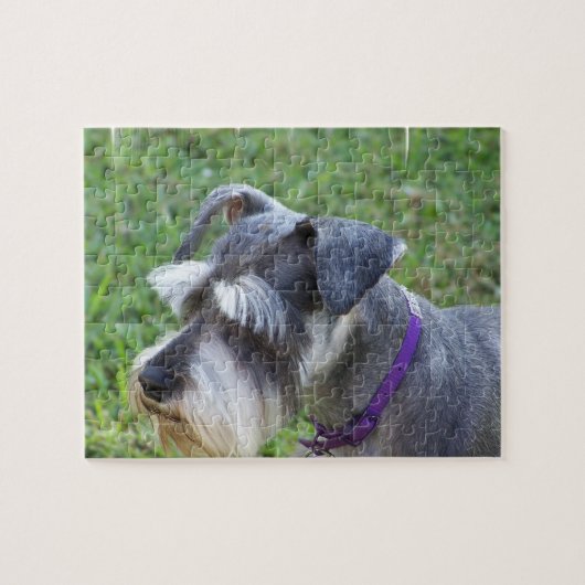 Schnauzer Puzzle Legpuzzel (Horizontaal)