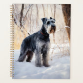 Schnauzer Qu'il neige Noël (Devant)